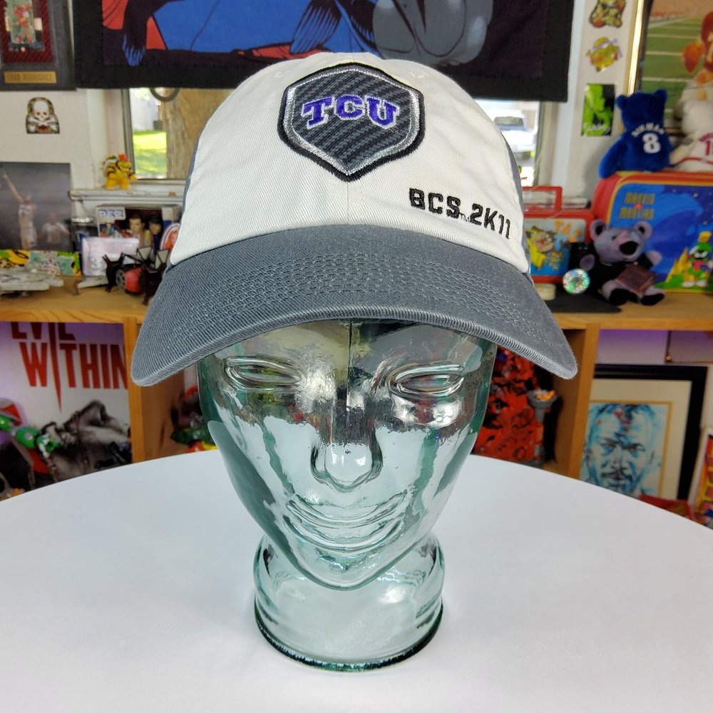 TCU Horned Frogs BCS 2K11 Nike S1ZE Adjustable Strap Back Embordered Hat